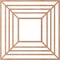 Ekena Millwork Raven Wood Fretwork Pierced Ceiling Medallion, Cherry, 28"OD x 10 1/4"ID x 3/8"T CMWP28X28X0375RACH - alternate 2